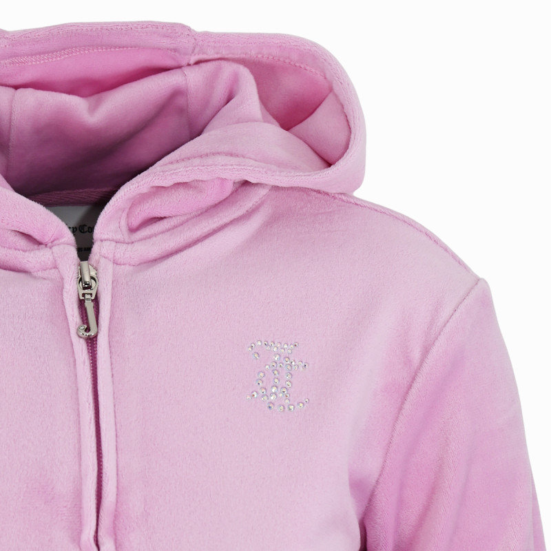 Juicy Couture Melegítő DIAMANTE VELOUR ZIP THROUGH & BOOTCUT JO 
