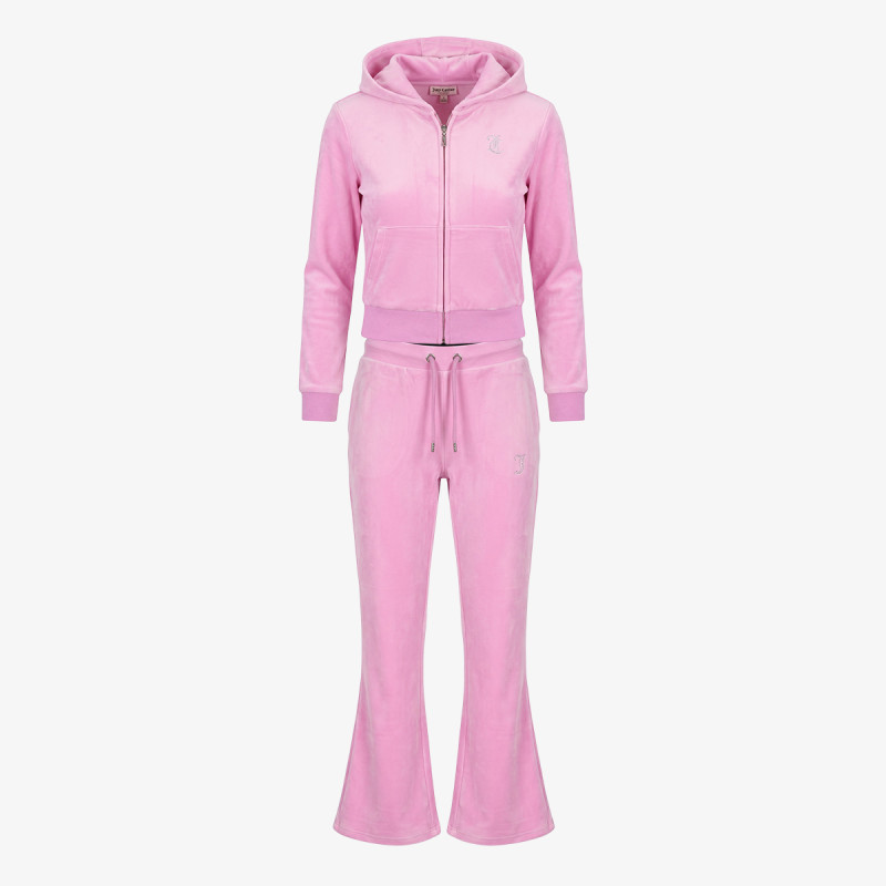 Juicy Couture Melegítő DIAMANTE VELOUR ZIP THROUGH & BOOTCUT JO 