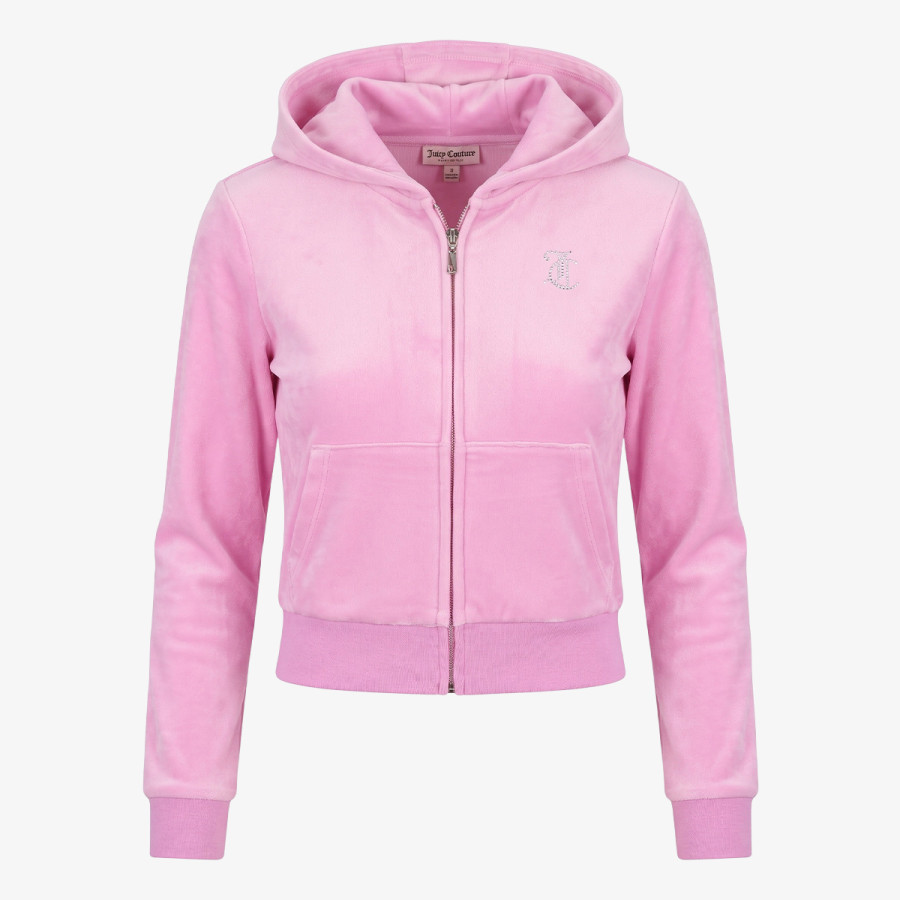 Juicy Couture Melegítő DIAMANTE VELOUR ZIP THROUGH & BOOTCUT JO 