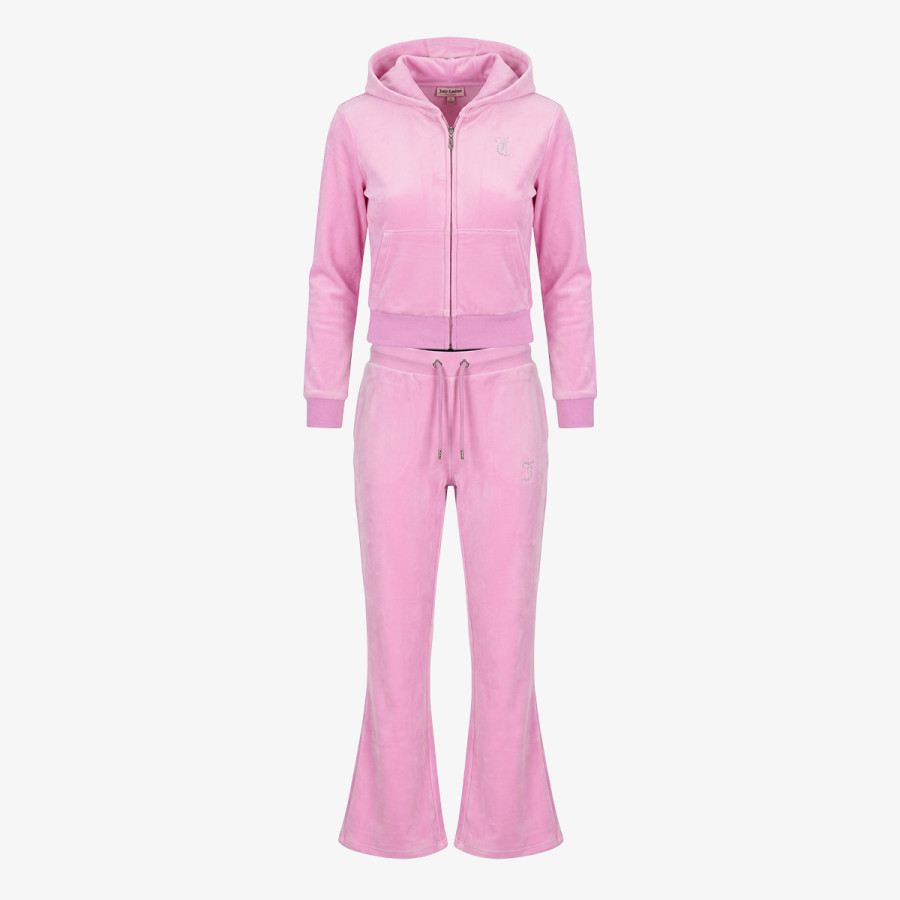 Juicy Couture Melegítő DIAMANTE VELOUR ZIP THROUGH & BOOTCUT JO 