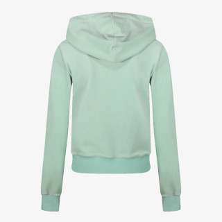 Juicy Couture Kapucnis pulóver ZIP THROUGH HOODIE WITH  ZIP PULL &  JC 