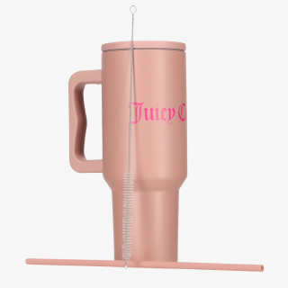 Juicy Couture Kulacs Steel Tumbler With Straw 