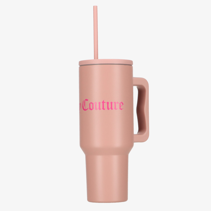 Juicy Couture Kulacs Steel Tumbler With Straw 