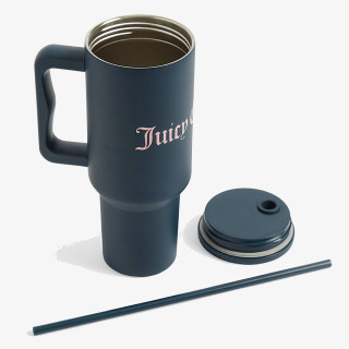 Juicy Couture Kulacs Steel Tumbler With Straw 