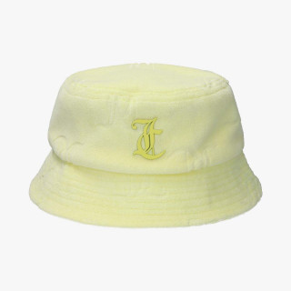 Juicy Couture Sapka ELEANNA MONOGRAM TOWELLING BUCKET HAT 