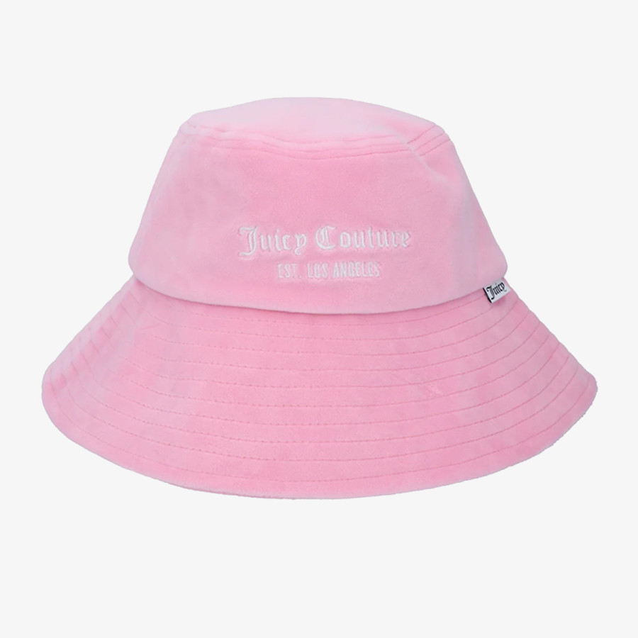 Juicy Couture Sapka VELOUR LONG BRIM BUCKET HAT 