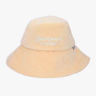 Juicy Couture Sapka VELOUR LONG BRIM BUCKET HAT 
