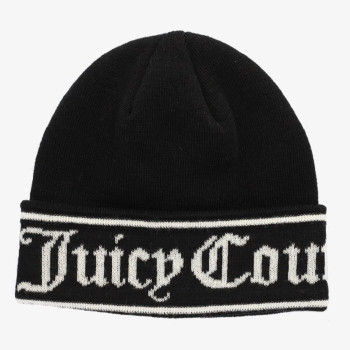 Juicy Couture Sapka INGRID FLAT KNIT BEANIE 