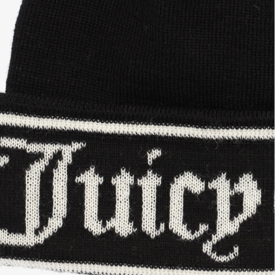 Juicy Couture Sapka INGRID FLAT KNIT BEANIE 