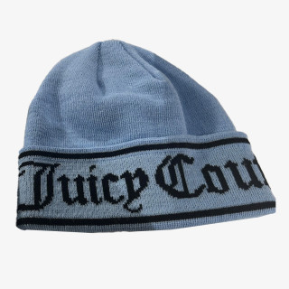 Juicy Couture Sapka INGRID FLAT KNIT BEANIE 