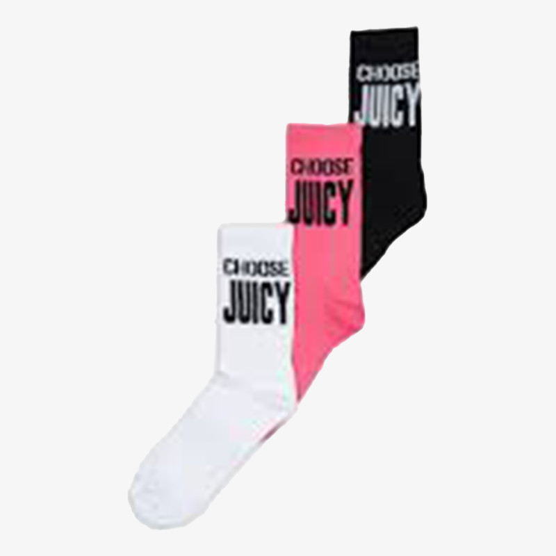 Juicy Couture Zokni CHSE 3 PCK SCK 
