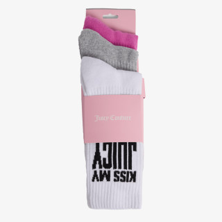 Juicy Couture Zokni SLOGAN SOCKS 