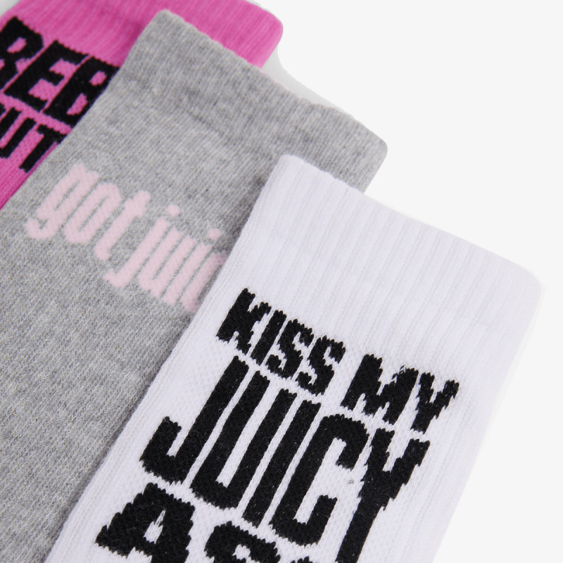 Juicy Couture Zokni SLOGAN SOCKS 