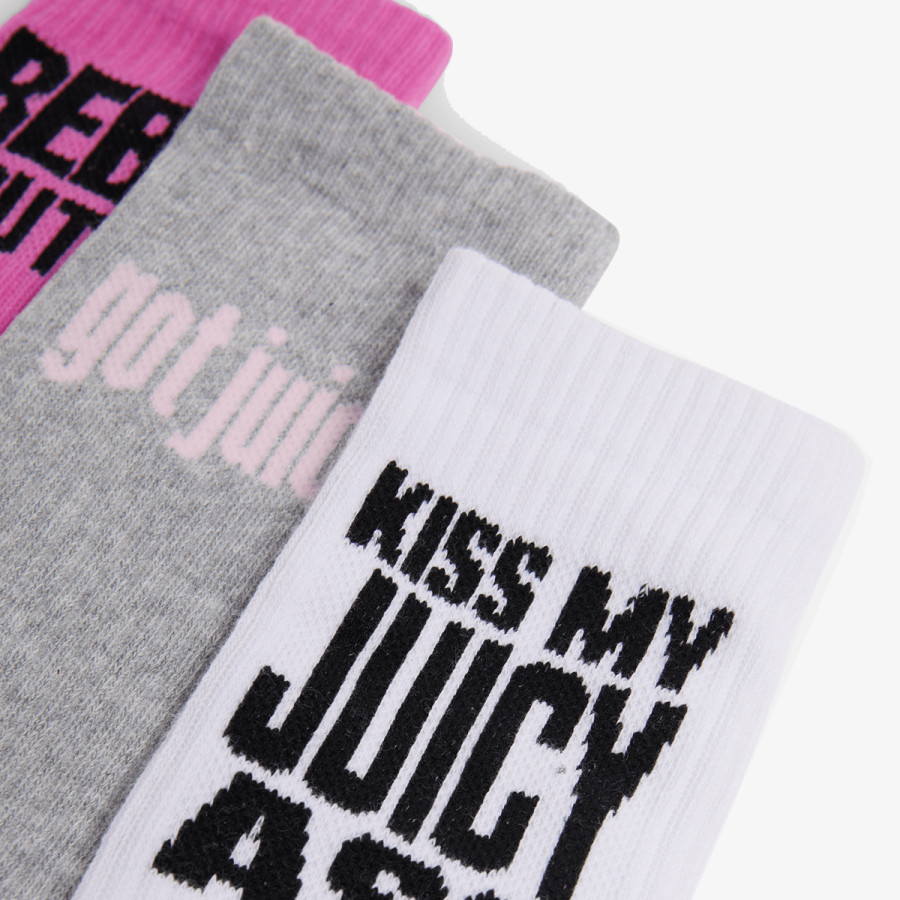 Juicy Couture Zokni SLOGAN SOCKS 