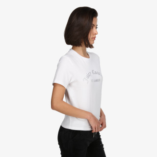 Juicy Couture Póló ARCHED DIAMANTE NOAH T-SHIRT 