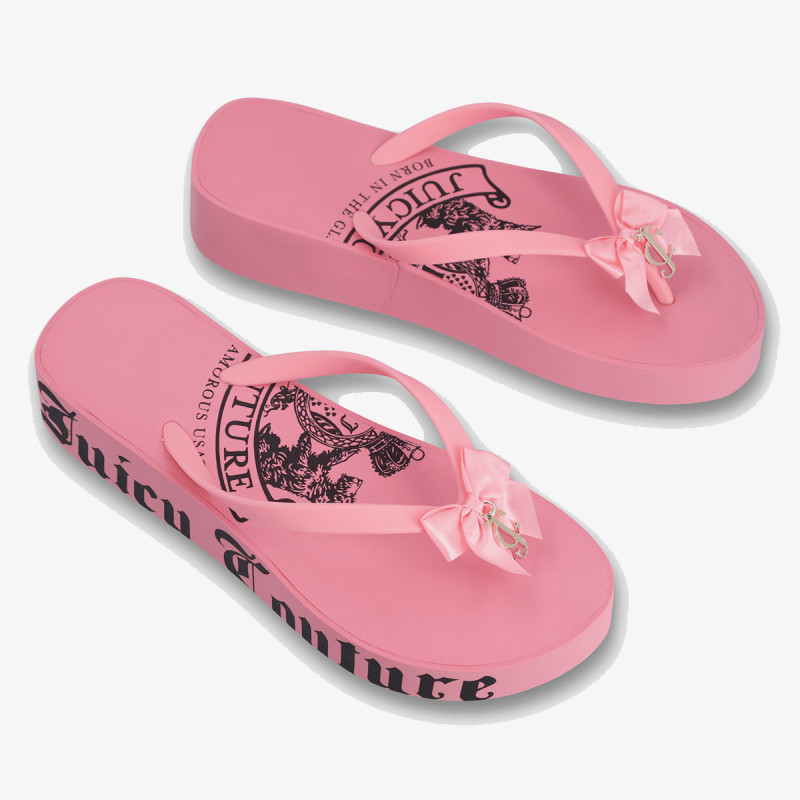Juicy Couture Papucsok HERITAGE CREST EVA WEDGE SLIDE 