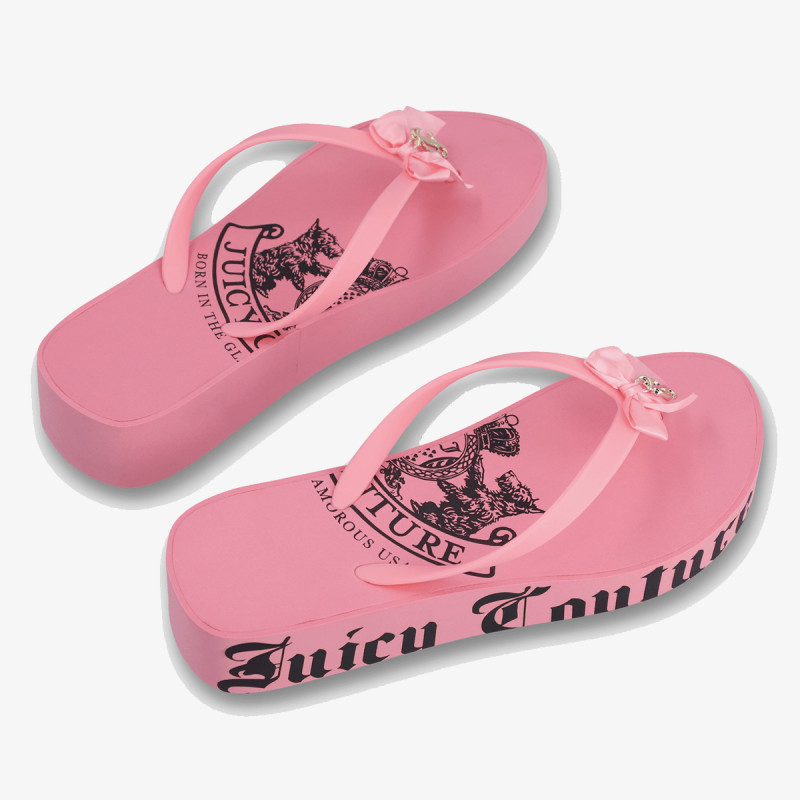 Juicy Couture Papucsok HERITAGE CREST EVA WEDGE SLIDE 