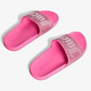 Juicy Couture Papucsok DIAMANTE BRANDED SLIDE 