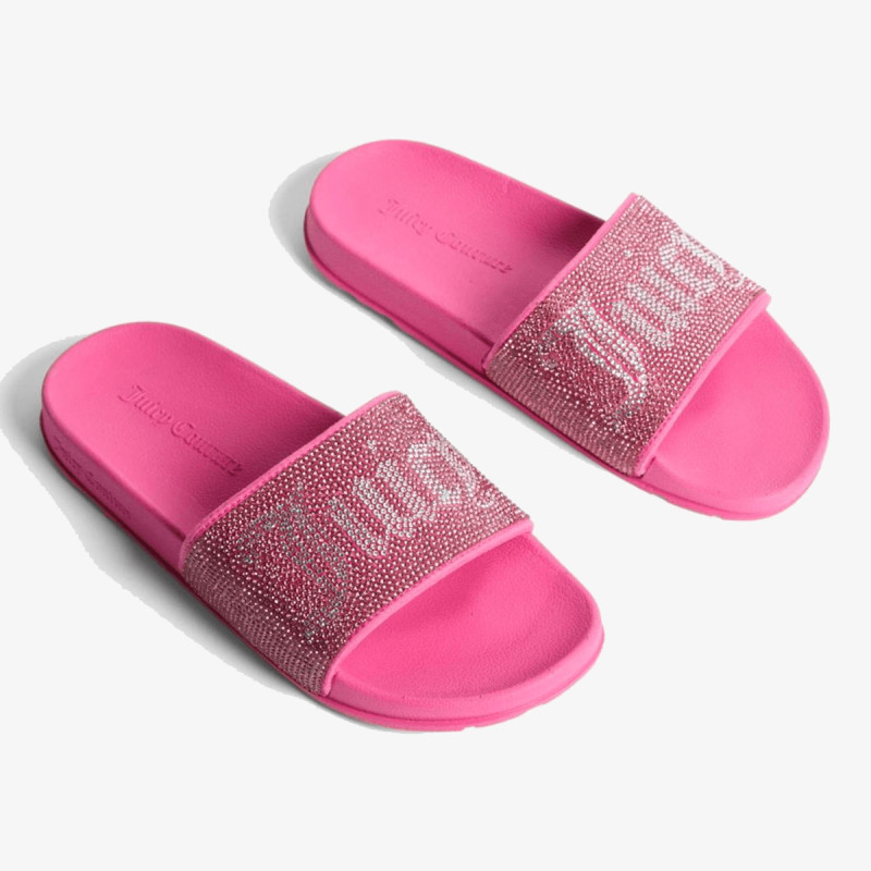 Juicy Couture Papucsok DIAMANTE BRANDED SLIDE 