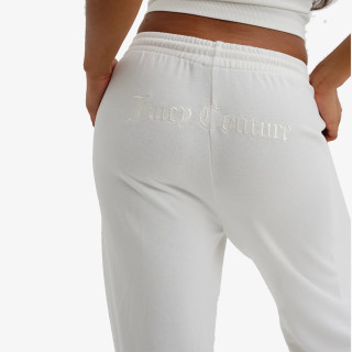 Juicy Couture Melegítőnadrág COSY FLEECE LOOSE FITTED WIDE LEG PANT 