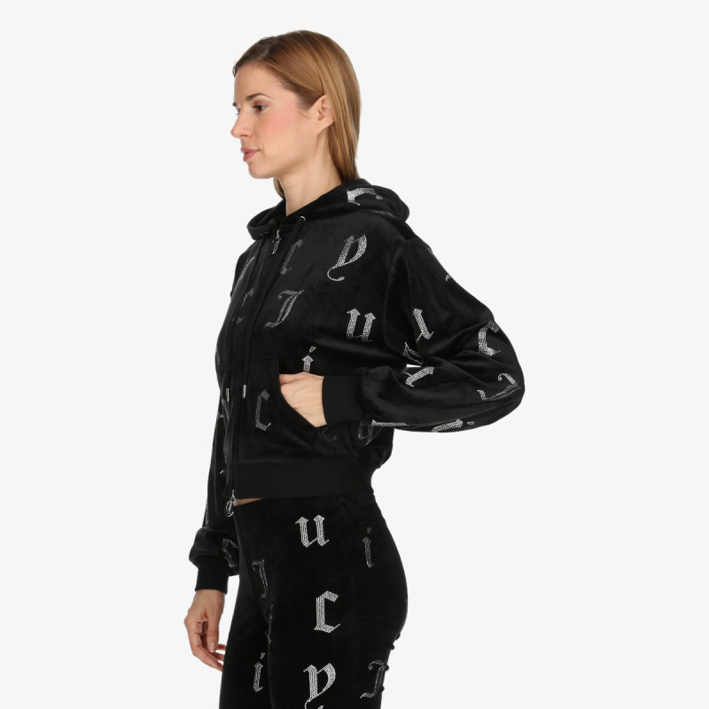 Juicy Couture Kapucnis pulóver NALA D HOODIE 