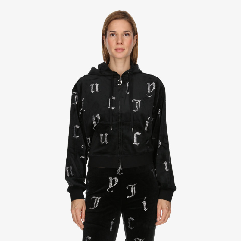 Juicy Couture Kapucnis pulóver NALA D HOODIE 