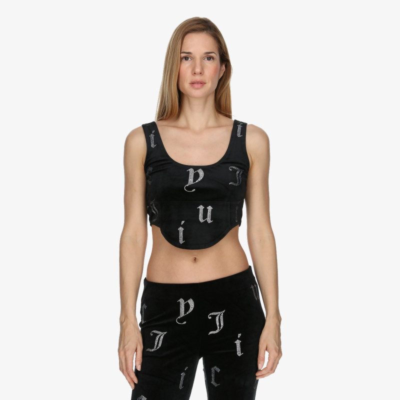 Juicy Couture Póló CAIT D CORSET 