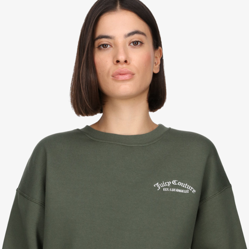 Juicy Couture Pulóver RECYCLED ALLY SWEATSHIRT 