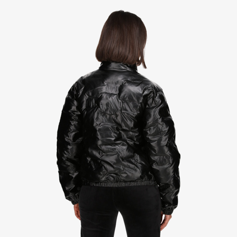 Juicy Couture Kabát MADELINE DEBOSSED PUFFER JACKET 