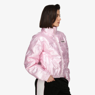 Juicy Couture Kabát MADELINE DEBOSSED PUFFER JACKET 