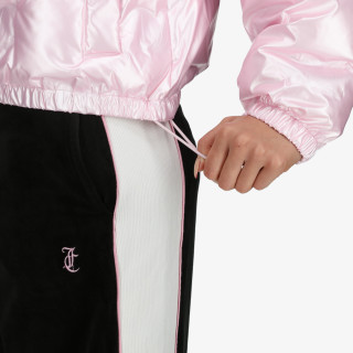 Juicy Couture Kabát MADELINE DEBOSSED PUFFER JACKET 