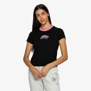 Juicy Couture Póló COLLEGIATE RING 