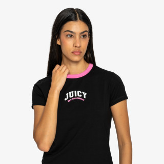 Juicy Couture Póló COLLEGIATE RING 