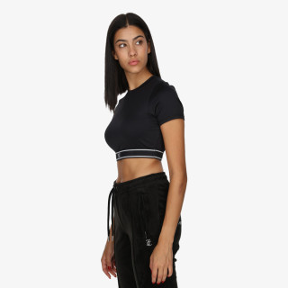 Juicy Couture Póló RAYON RIB SHORT SLEEVE TOP 