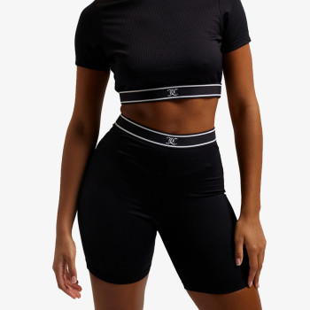 Juicy Couture Rövidnadrág RAYON RIB CYCLING SHORTS 