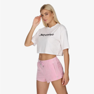 Juicy Couture Póló 3D CROPPED TEE 
