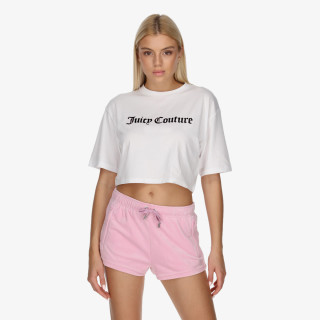 Juicy Couture Póló 3D CROPPED TEE 