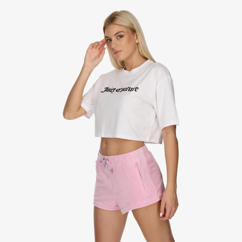 Juicy Couture Póló 3D CROPPED TEE 