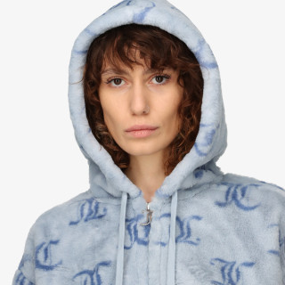 Juicy Couture Kapucnis pulóver FUR MADONNA HOODIE 