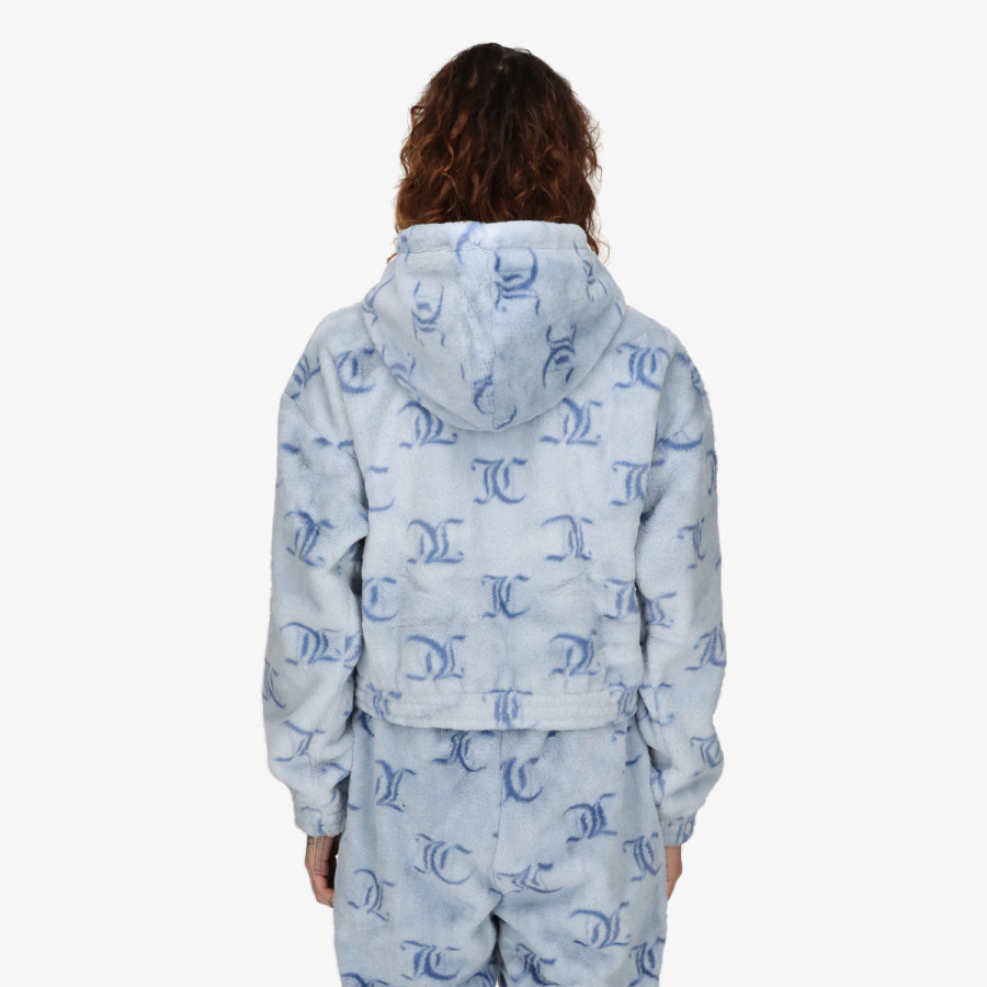 Juicy Couture Kapucnis pulóver FUR MADONNA HOODIE 