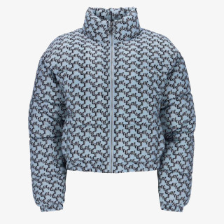 Juicy Couture Kabát MADELINE ARCHED MONO PUFFA 