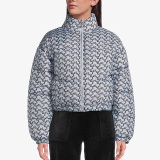 Juicy Couture Kabát MADELINE ARCHED MONO PUFFA 