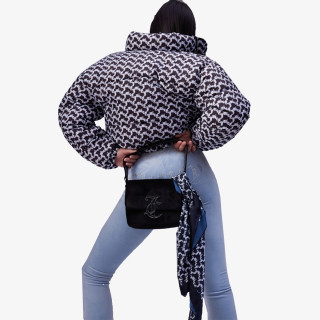 Juicy Couture Kabát MADELINE ARCHED MONO PUFFA 