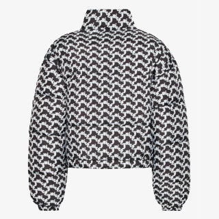 Juicy Couture Kabát MADELINE ARCHED MONO PUFFA 