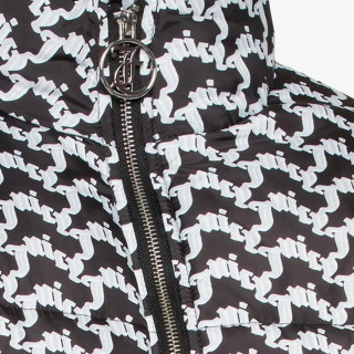 Juicy Couture Kabát MADELINE ARCHED MONO PUFFA 