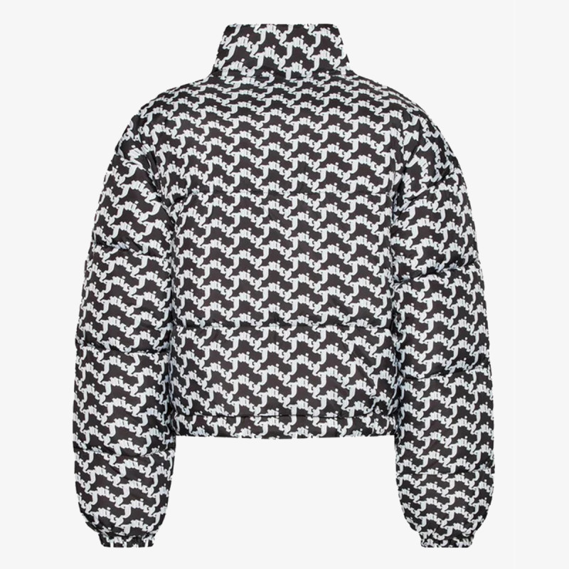 Juicy Couture Kabát MADELINE ARCHED MONO PUFFA 