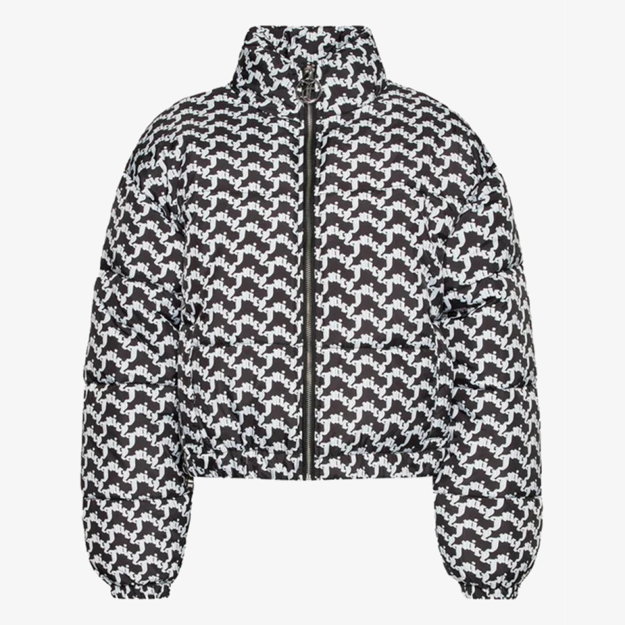 Juicy Couture Kabát MADELINE ARCHED MONO PUFFA 