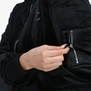 Juicy Couture Kabát RYDELL DIAMANTE BOMBER COAT 