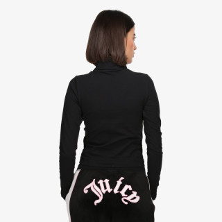 Juicy Couture Pulóver VIRGO DIAMANTE ROLL NECK TOP 