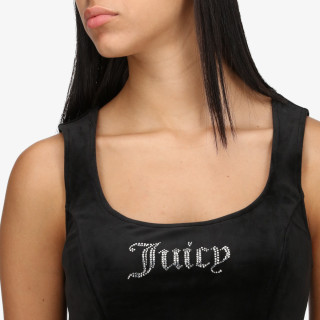 Juicy Couture Rövidített póló CAMINA CORSET TOP 